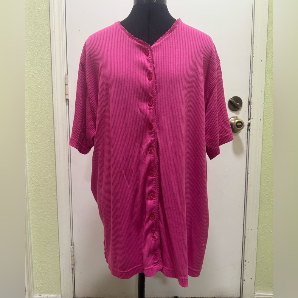 Capistrano Pink Ribbed Shirt